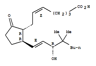 (5Z,13e,15r)-15-hydroxy-16,16-dimethyl-9-oxo-prosta-5,13-dien-1-oic acidStructure,53658-98-3Structure (5Z,13e,15r)-15-hydroxy-16,16-dimethyl-9-oxo-prosta-5,13-dien-1-oic acid Structure,53658-98-3Structure