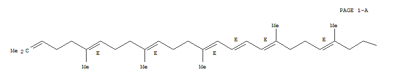 八氫番茄紅素結(jié)構(gòu)式_540-04-5結(jié)構(gòu)式