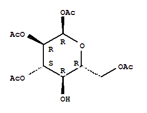 1,2,3,6-Tetra-o-acetyl-alpha-d-glucopyranoseStructure,55286-97-0Structure 1,2,3,6-Tetra-o-acetyl-alpha-d-glucopyranose Structure,55286-97-0Structure