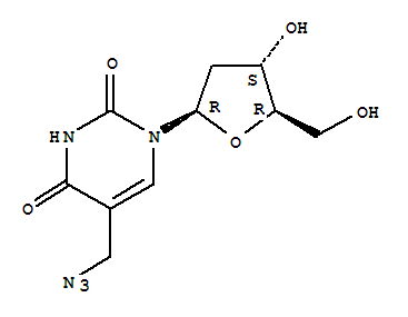 5-Azidomethyl-2’-deoxyuridineStructure,59090-48-1Structure 5-Azidomethyl-2’-deoxyuridine Structure,59090-48-1Structure