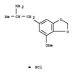 3-Methoxy-4,5-methylenedioxyamphetamine hydrochlorideStructure,60676-84-8Structure 3-Methoxy-4,5-methylenedioxyamphetamine hydrochloride Structure,60676-84-8Structure