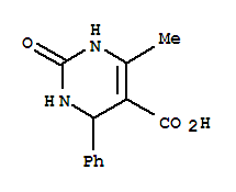 1,2,3,4-Tetrahydro-6-methyl-2-oxo-4-phenyl-5-pyrimidinecarboxylic acidStructure,60750-37-0Structure 1,2,3,4-Tetrahydro-6-methyl-2-oxo-4-phenyl-5-pyrimidinecarboxylic acid Structure,60750-37-0Structure