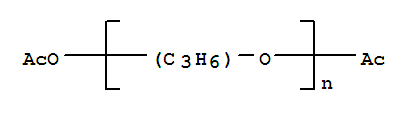 Polypropylene glycol-diacetateStructure,62576-71-0Structure Polypropylene glycol-diacetate Structure,62576-71-0Structure