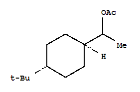 Trans-4-(1,1-dimethylethyl)-alpha-methylcyclohexylmethyl acetateStructure,63574-00-5Structure Trans-4-(1,1-dimethylethyl)-alpha-methylcyclohexylmethyl acetate Structure,63574-00-5Structure