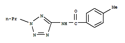 Benzamide, 4-methyl-n-(2-propyl-2h-tetrazol-5-yl)-(9ci)Structure,638145-82-1Structure Benzamide, 4-methyl-n-(2-propyl-2h-tetrazol-5-yl)-(9ci) Structure,638145-82-1Structure