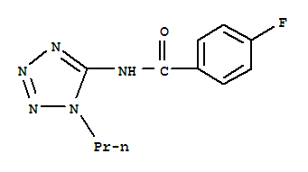 Benzamide, 4-fluoro-n-(1-propyl-1h-tetrazol-5-yl)-(9ci)Structure,639048-60-5Structure Benzamide, 4-fluoro-n-(1-propyl-1h-tetrazol-5-yl)-(9ci) Structure,639048-60-5Structure