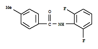 Benzamide, n-(2,6-difluorophenyl)-4-methyl-(9ci)Structure,639500-86-0Structure Benzamide, n-(2,6-difluorophenyl)-4-methyl-(9ci) Structure,639500-86-0Structure