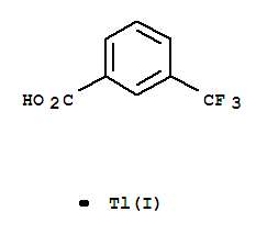 M-三氟甲基苯甲酸鉈(I)鹽結(jié)構(gòu)式_63980-13-2結(jié)構(gòu)式