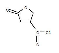 3-Furancarbonyl chloride, 2,5-dihydro-5-oxo-(9ci)Structure,64124-99-8Structure 3-Furancarbonyl chloride, 2,5-dihydro-5-oxo-(9ci) Structure,64124-99-8Structure