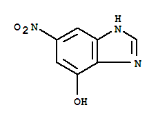1H-benzimidazol-4-ol,6-nitro-(9ci)Structure,64265-12-9Structure 1H-benzimidazol-4-ol,6-nitro-(9ci) Structure,64265-12-9Structure