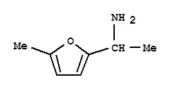 1-(5-甲基-2-呋喃基)乙胺結(jié)構(gòu)式_64270-99-1結(jié)構(gòu)式