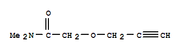 Acetamide, n,n-dimethyl-2-(2-propynyloxy)-(9ci)Structure,643086-11-7Structure Acetamide, n,n-dimethyl-2-(2-propynyloxy)-(9ci) Structure,643086-11-7Structure