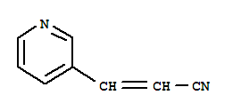 2-Propenenitrile,3-(3-pyridinyl)-(9ci)Structure,6443-86-3Structure 2-Propenenitrile,3-(3-pyridinyl)-(9ci) Structure,6443-86-3Structure