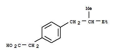 Benzeneacetic acid,4-(2-methylbutyl)-(9ci)Structure,64451-68-9Structure Benzeneacetic acid,4-(2-methylbutyl)-(9ci) Structure,64451-68-9Structure