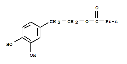 Butanoic acid, 2-(3,4-dihydroxyphenyl)ethyl ester (9ci) Structure,644985-85-3Structure