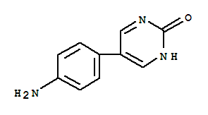 2(1H)-pyrimidinone, 5-(4-aminophenyl)-(9ci)Structure,64606-18-4Structure 2(1H)-pyrimidinone, 5-(4-aminophenyl)-(9ci) Structure,64606-18-4Structure