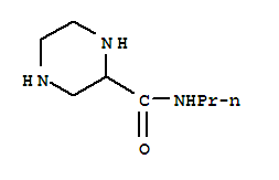 (9ci)-n-丙基-2-哌嗪羧酰胺結(jié)構(gòu)式_646523-34-4結(jié)構(gòu)式