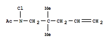 Acetamide, n-chloro-n-(2,2-dimethyl-4-pentenyl)-(9ci)Structure,647027-76-7Structure Acetamide, n-chloro-n-(2,2-dimethyl-4-pentenyl)-(9ci) Structure,647027-76-7Structure