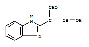 1H-benzimidazole-2-acetaldehyde,alpha-(hydroxymethylene)-(9ci) Structure,64887-28-1Structure
