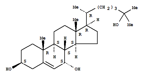 (3Beta,7alpha)-cholest-5-ene-3,7,25-triolStructure,64907-22-8Structure (3Beta,7alpha)-cholest-5-ene-3,7,25-triol Structure,64907-22-8Structure