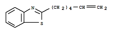 Benzothiazole, 2-(5-hexenyl)-(9ci)Structure,64909-90-6Structure Benzothiazole, 2-(5-hexenyl)-(9ci) Structure,64909-90-6Structure