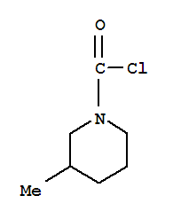 (9ci)-3-甲基-1-哌啶羰酰氯結(jié)構(gòu)式_64920-80-5結(jié)構(gòu)式