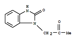 2H-benzimidazol-2-one,1,3-dihydro-1-(2-oxopropyl)-(9ci)Structure,64928-98-9Structure 2H-benzimidazol-2-one,1,3-dihydro-1-(2-oxopropyl)-(9ci) Structure,64928-98-9Structure