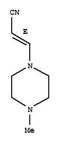 2-Propenenitrile,3-(4-methyl-1-piperazinyl)-,(e)-(9ci)Structure,65157-87-1Structure 2-Propenenitrile,3-(4-methyl-1-piperazinyl)-,(e)-(9ci) Structure,65157-87-1Structure