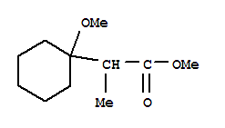 Cyclohexaneacetic acid, 1-methoxy-alpha-methyl-, methyl ester (9ci) Structure,652146-28-6Structure
