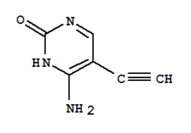 2(1H)-pyrimidinone, 4-amino-5-ethynyl-(9ci)Structure,65223-79-2Structure 2(1H)-pyrimidinone, 4-amino-5-ethynyl-(9ci) Structure,65223-79-2Structure