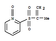 (9ci)-2-[(1-甲基乙烯)磺?；鵠-吡啶,1-氧化物結(jié)構(gòu)式_65332-88-9結(jié)構(gòu)式
