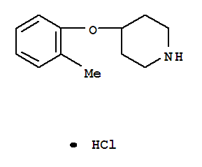 4-(2-Methylphenoxy)piperidine hydrochlorideStructure,65367-95-5Structure 4-(2-Methylphenoxy)piperidine hydrochloride Structure,65367-95-5Structure