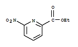 (9ci)-6-硝基-2-吡啶羧酸乙酯結(jié)構(gòu)式_65370-43-6結(jié)構(gòu)式