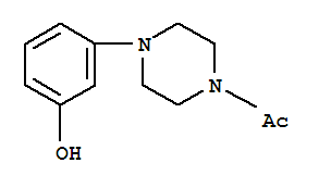 1-Acetyl-4-(4-hydroxyphenyl)-piperazine Structure,67915-02-0Structure