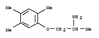 (9ci)-1-(2,4,5-三甲基苯氧基)-2-丙胺結(jié)構(gòu)式_700337-76-4結(jié)構(gòu)式