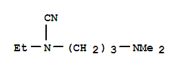 Cyanamide, [3-(dimethylamino)propyl]ethyl-(9ci) Structure,700339-26-0Structure