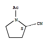(2s)-(9ci)-1-乙?；?2-吡咯烷甲腈結構式_700376-84-7結構式
