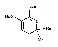 Pyridine, 2,3-dihydro-5-methoxy-2,2-dimethyl-6-(methylthio)-(9ci)Structure,700873-69-4Structure Pyridine, 2,3-dihydro-5-methoxy-2,2-dimethyl-6-(methylthio)-(9ci) Structure,700873-69-4Structure