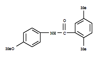Benzamide, n-(4-methoxyphenyl)-2,5-dimethyl-(9ci)Structure,701218-61-3Structure Benzamide, n-(4-methoxyphenyl)-2,5-dimethyl-(9ci) Structure,701218-61-3Structure