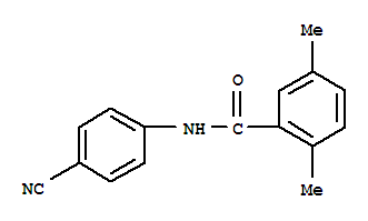 Benzamide, n-(4-cyanophenyl)-2,5-dimethyl-(9ci)Structure,701238-17-7Structure Benzamide, n-(4-cyanophenyl)-2,5-dimethyl-(9ci) Structure,701238-17-7Structure