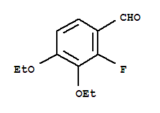 Benzaldehyde, 3,4-diethoxy-2-fluoro-(9ci)Structure,701263-96-9Structure Benzaldehyde, 3,4-diethoxy-2-fluoro-(9ci) Structure,701263-96-9Structure