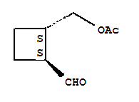 Cyclobutanecarboxaldehyde, 2-[(acetyloxy)methyl]-, (1s,2s)-(9ci) Structure,701292-26-4Structure
