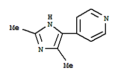 Pyridine, 4-(2,5-dimethyl-1h-imidazol-4-yl)-(9ci)Structure,701298-24-0Structure Pyridine, 4-(2,5-dimethyl-1h-imidazol-4-yl)-(9ci) Structure,701298-24-0Structure