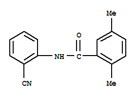 Benzamide, n-(2-cyanophenyl)-2,5-dimethyl-(9ci)Structure,702648-69-9Structure Benzamide, n-(2-cyanophenyl)-2,5-dimethyl-(9ci) Structure,702648-69-9Structure