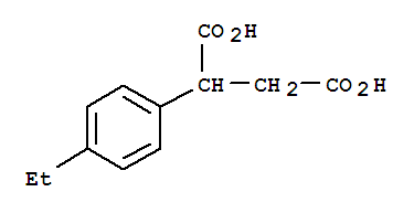 Butanedioic acid, (4-ethylphenyl)-(9ci)Structure,704205-92-5Structure Butanedioic acid, (4-ethylphenyl)-(9ci) Structure,704205-92-5Structure