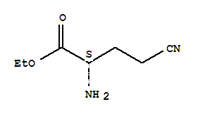 Butanoic acid, 2-amino-4-cyano-, ethyl ester, (2s)-(9ci)Structure,705918-28-1Structure Butanoic acid, 2-amino-4-cyano-, ethyl ester, (2s)-(9ci) Structure,705918-28-1Structure