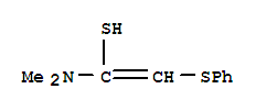 Ethenethiol, 1-(dimethylamino)-2-(phenylthio)-Structure,705918-32-7Structure Ethenethiol, 1-(dimethylamino)-2-(phenylthio)- Structure,705918-32-7Structure