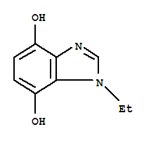 1H-benzimidazole-4,7-diol,1-ethyl-(9ci)Structure,705927-83-9Structure 1H-benzimidazole-4,7-diol,1-ethyl-(9ci) Structure,705927-83-9Structure
