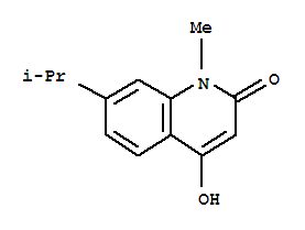 2(1H)-quinolinone, 4-hydroxy-1-methyl-7-(1-methylethyl)-(9ci)Structure,705928-29-6Structure 2(1H)-quinolinone, 4-hydroxy-1-methyl-7-(1-methylethyl)-(9ci) Structure,705928-29-6Structure