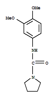 1-Pyrrolidinecarboxamide,n-(3,4-dimethoxyphenyl)-(9ci)Structure,706776-22-9Structure 1-Pyrrolidinecarboxamide,n-(3,4-dimethoxyphenyl)-(9ci) Structure,706776-22-9Structure
